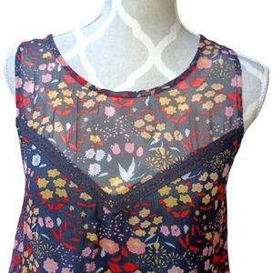 NEW! Sz M Papa Vancouver Top - Red and Black 4530